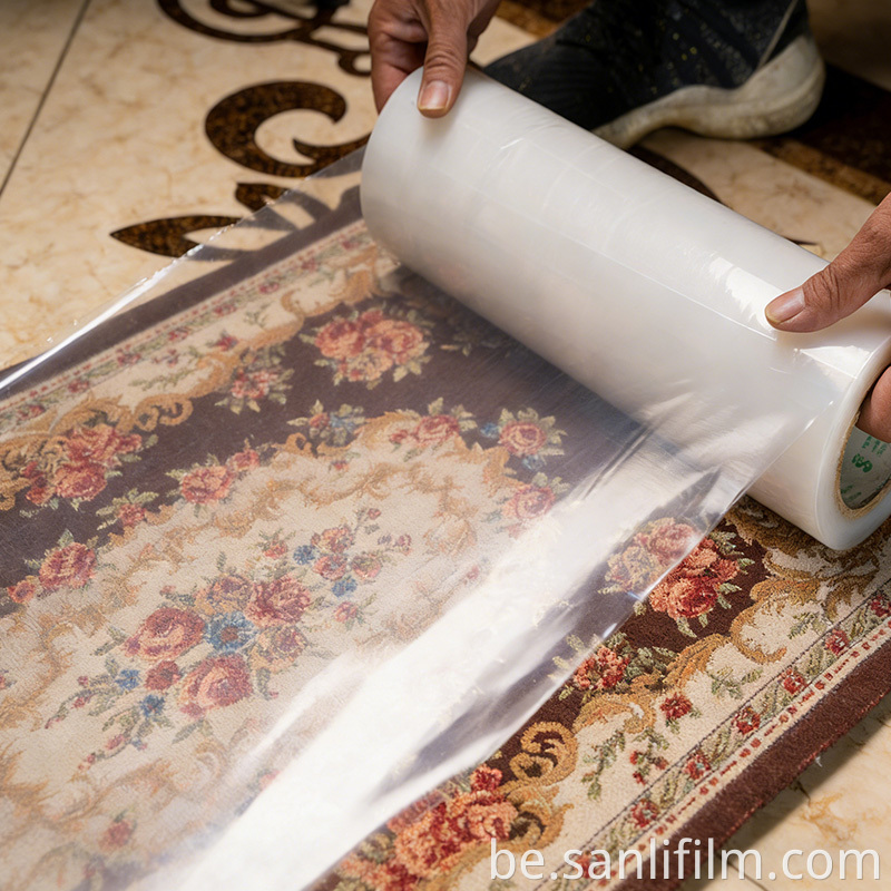 Delicate Natural Fibers Carpet Protective Film